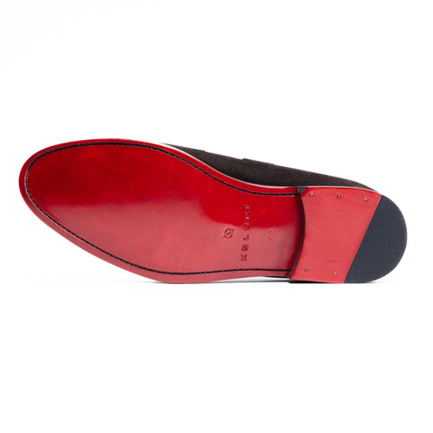 Suede Loafers - Tassel