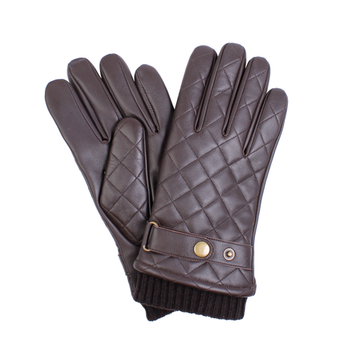 Vatteraðir leðurhanskar