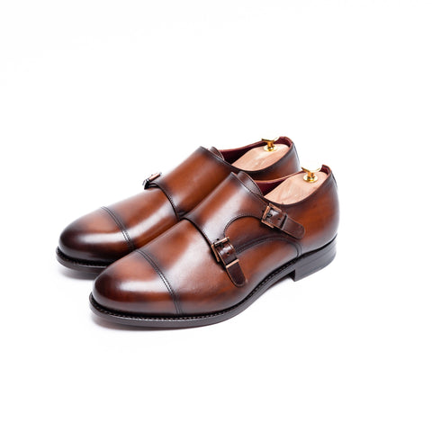 Brúnir Double Monk Strap
