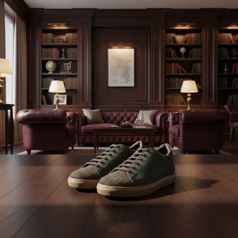 Tweed sneakers