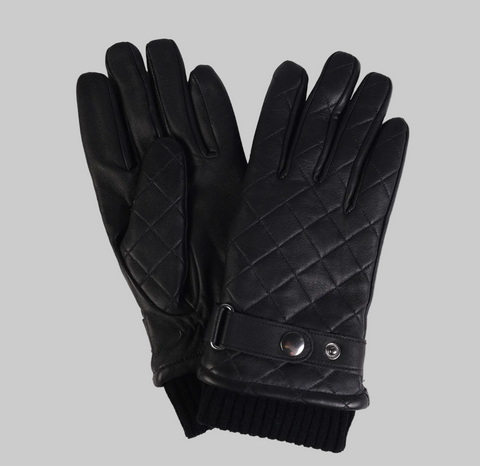 Vatteraðir leðurhanskar